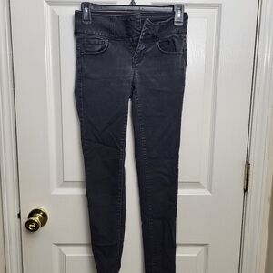 Women's black grey jeans